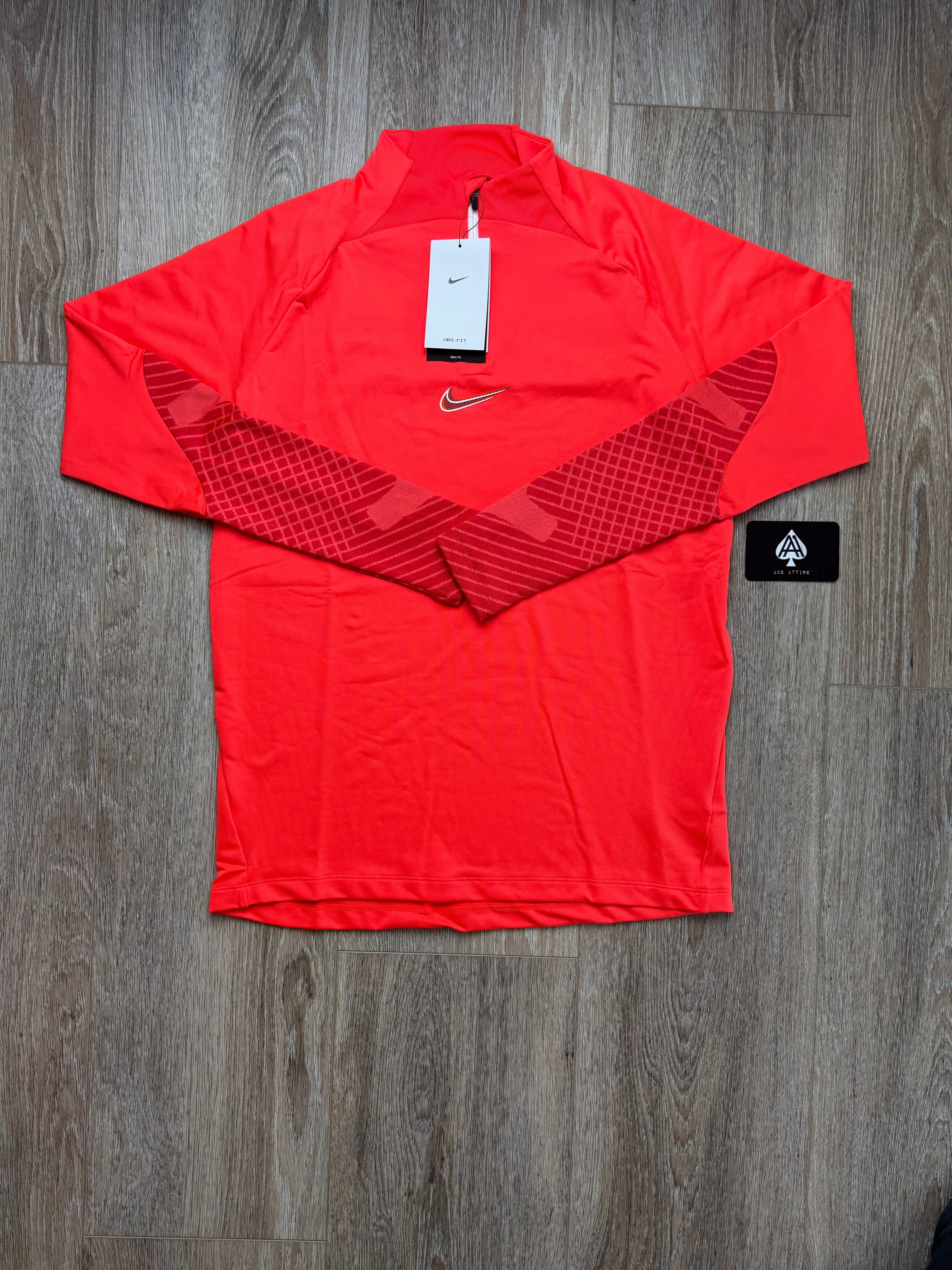 Nike Strike 2 Half Zip - Bright Crimson