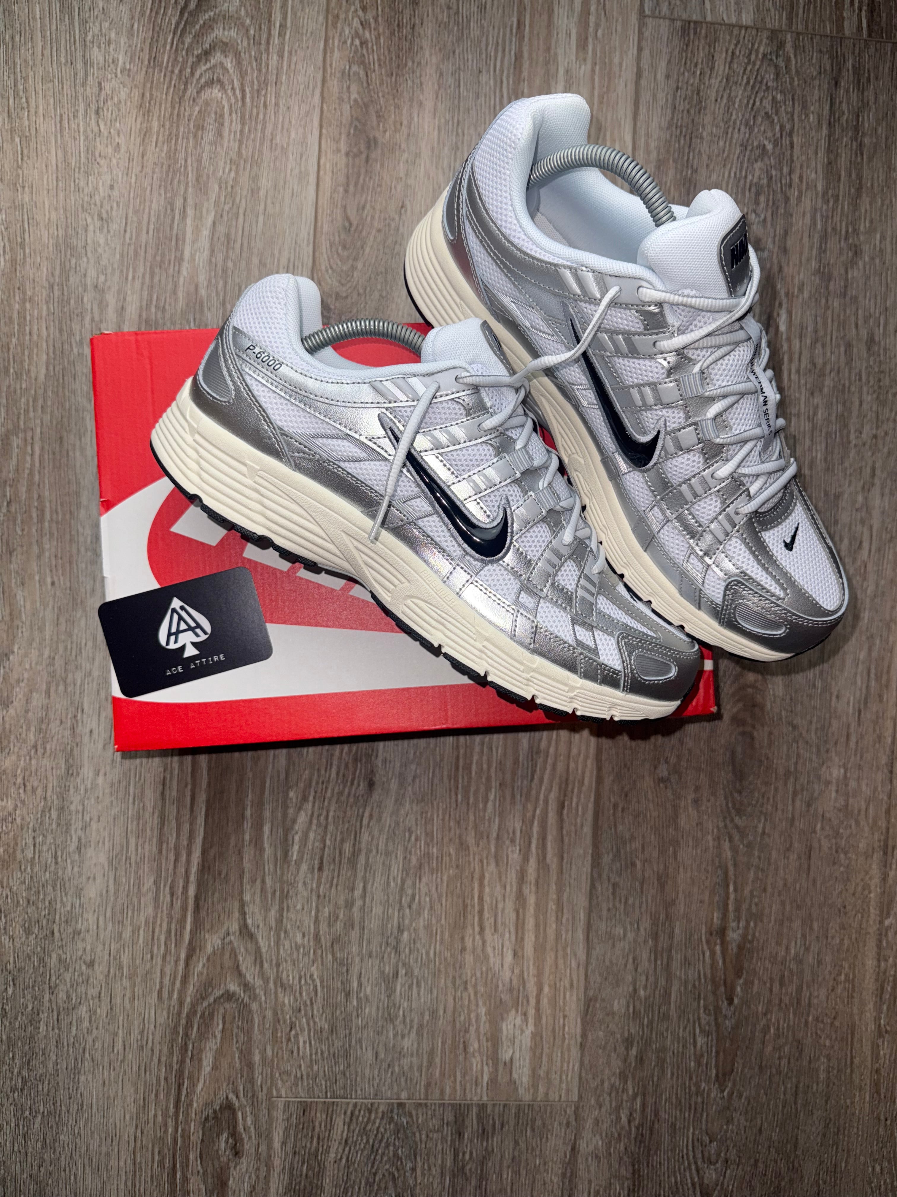 Nike P-6000 - Black Metallic Silver