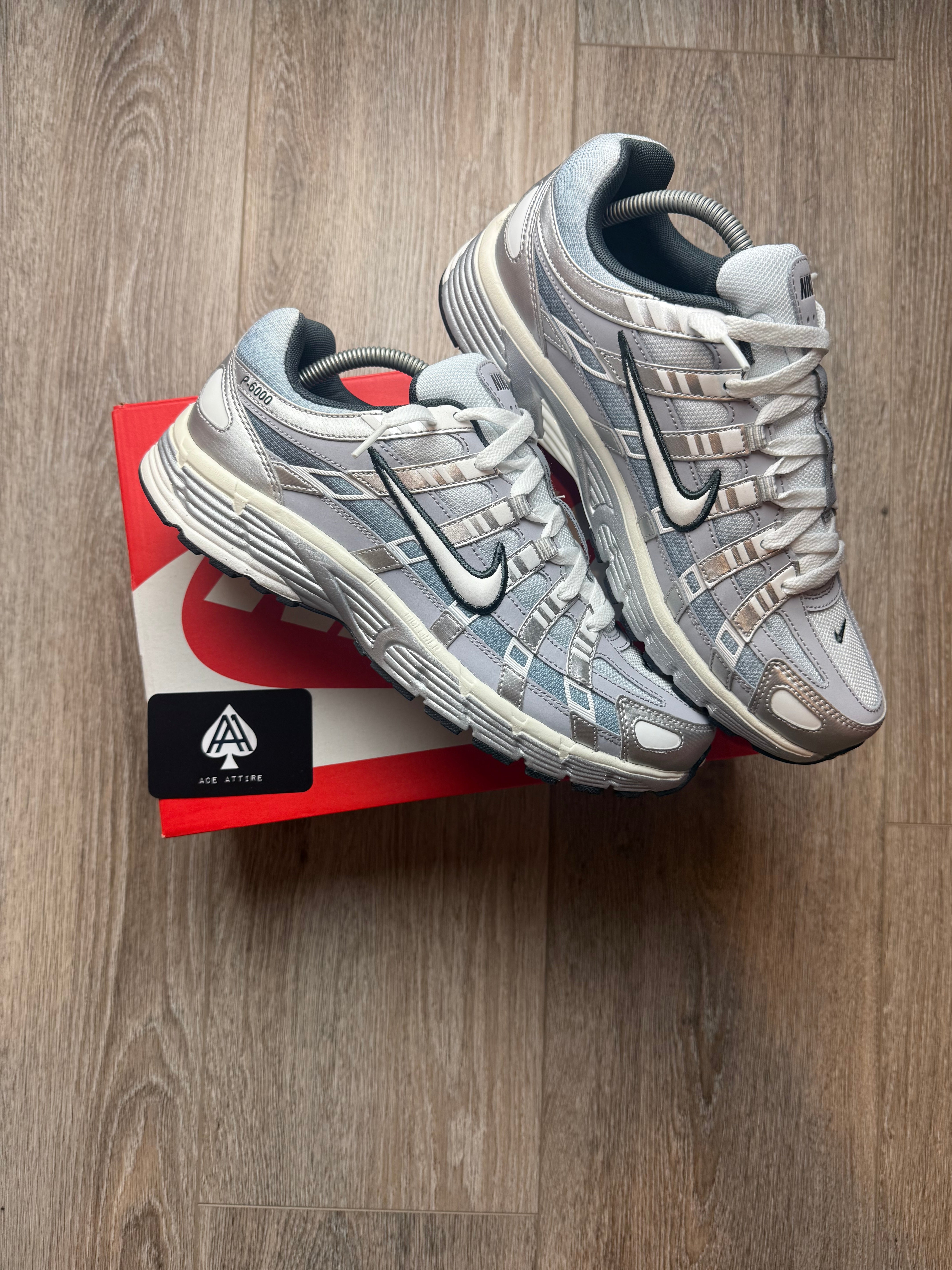 Nike P-6000 - Metallic Wolf Grey