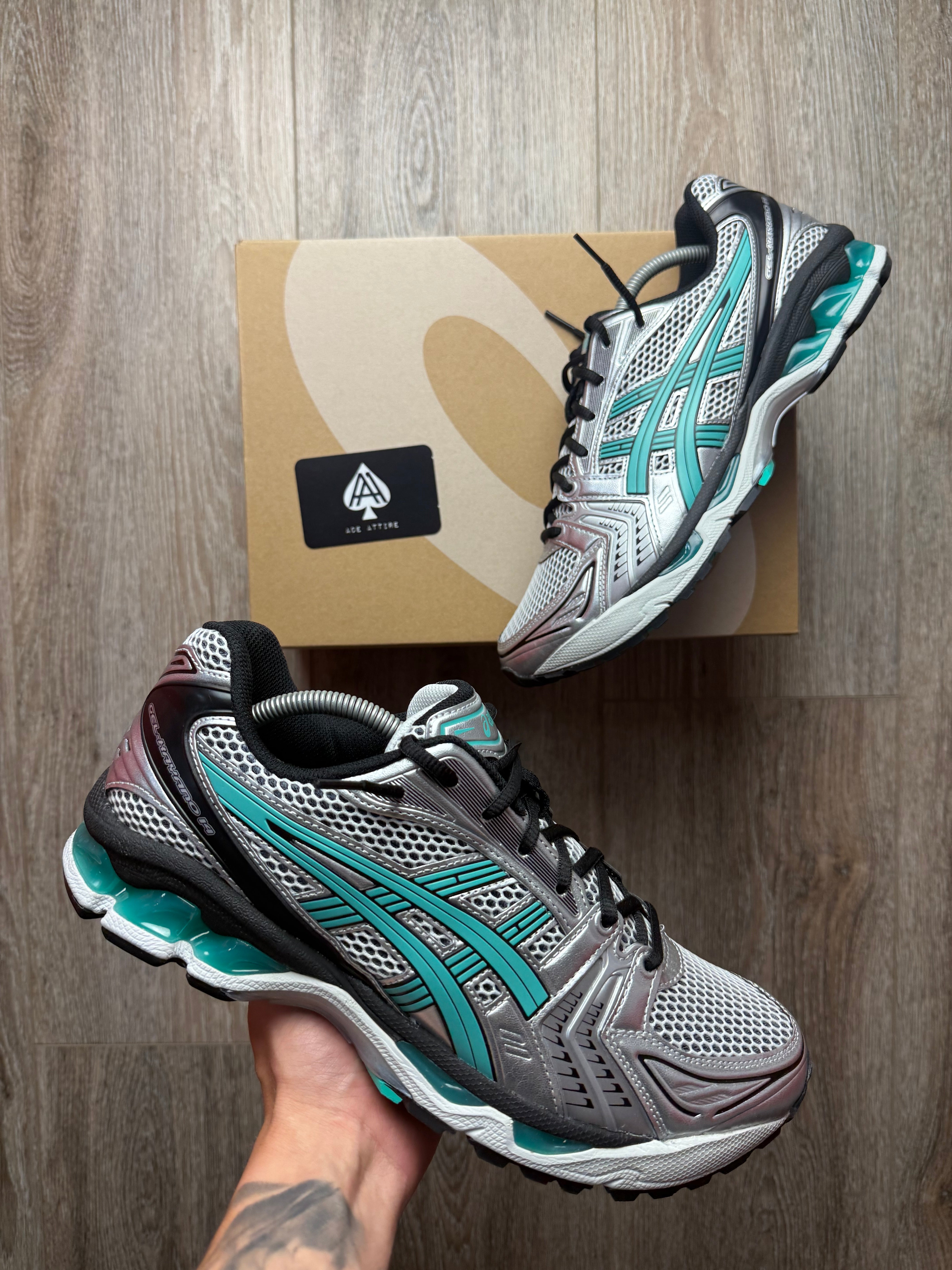 Asics Gel Kayano 14 - White Waterfall