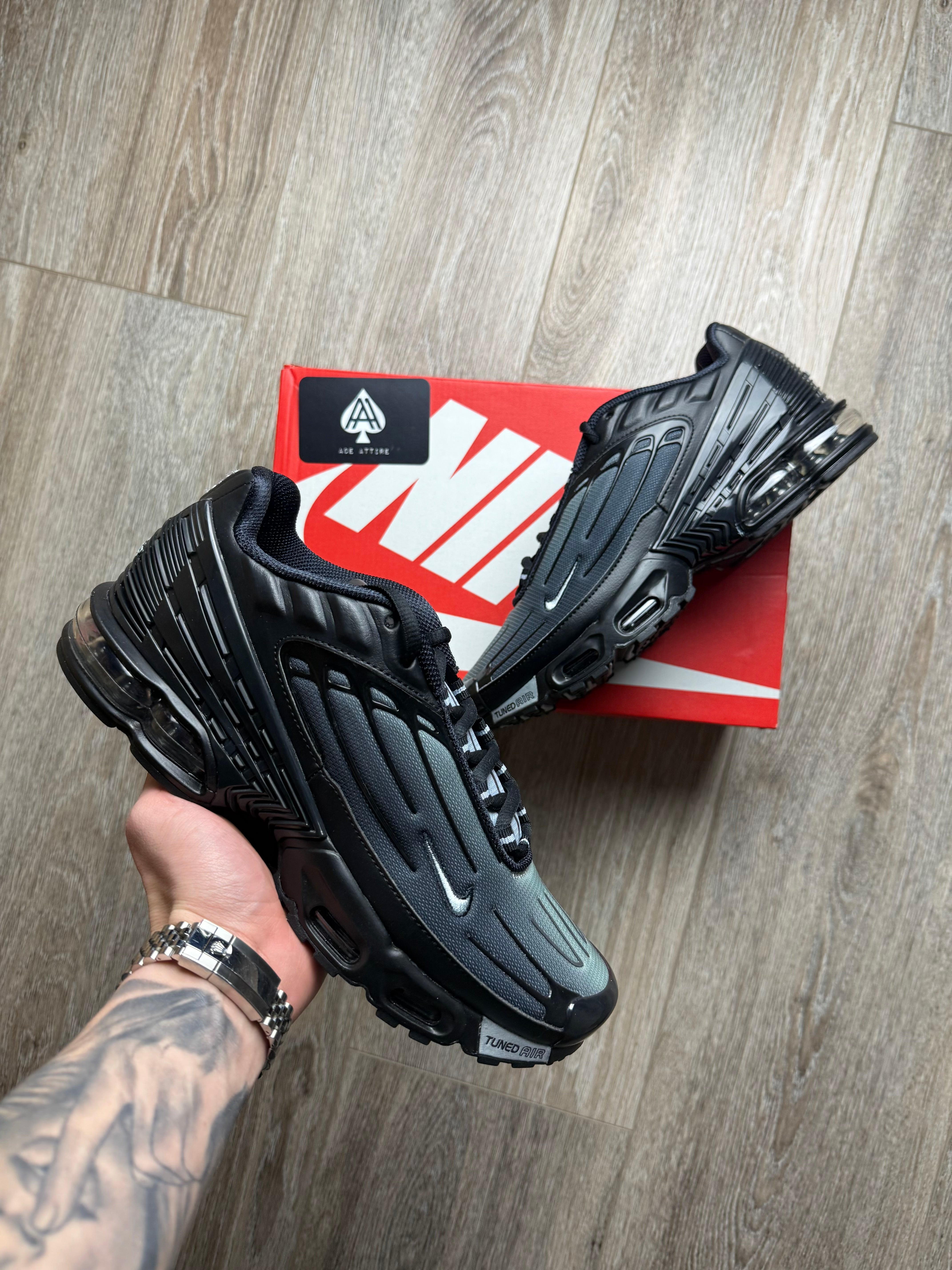 Air Max Plus 3 - Wolf Grey Black