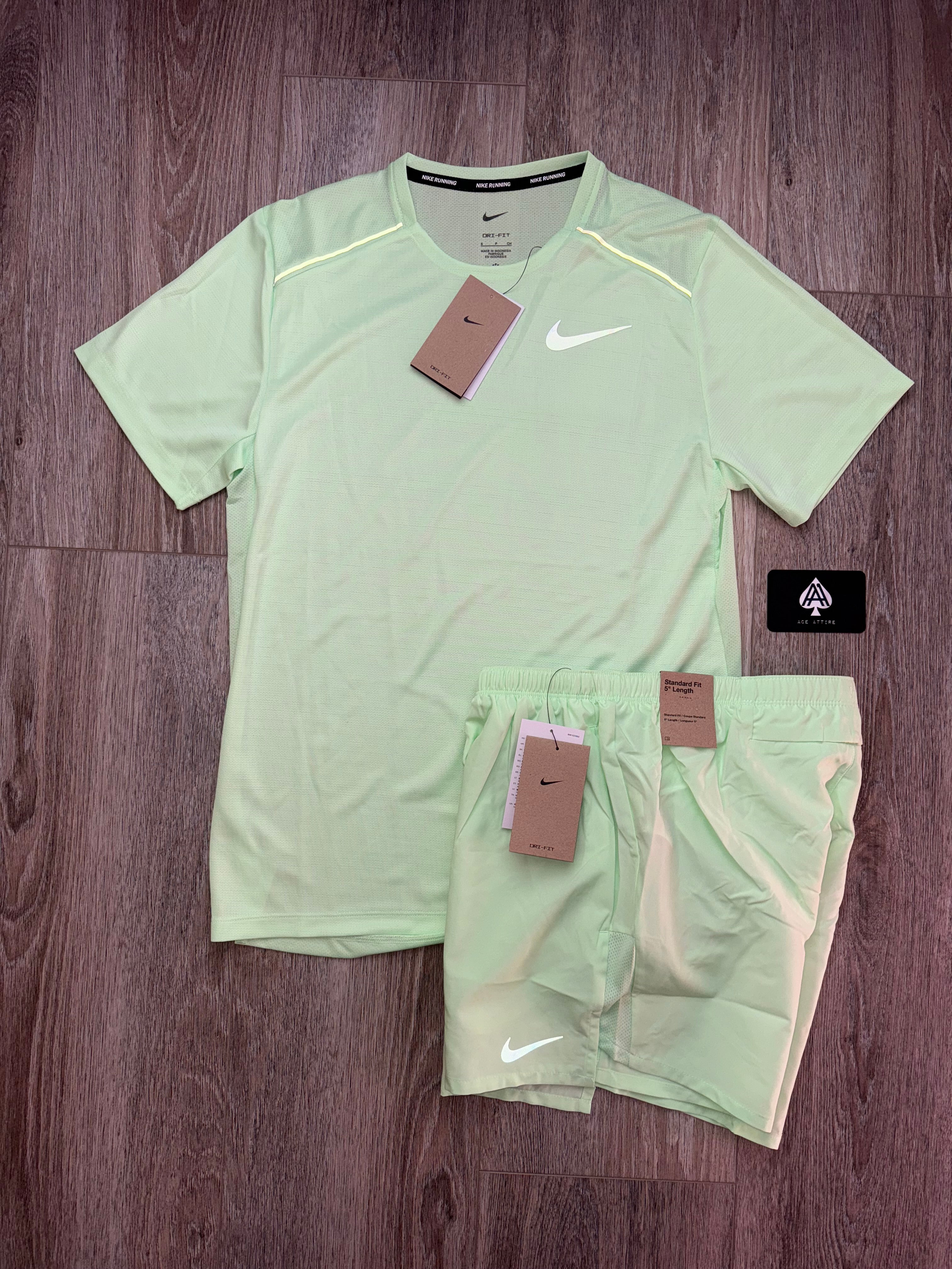 Nike Miler 1.0 Set - Vapour Green