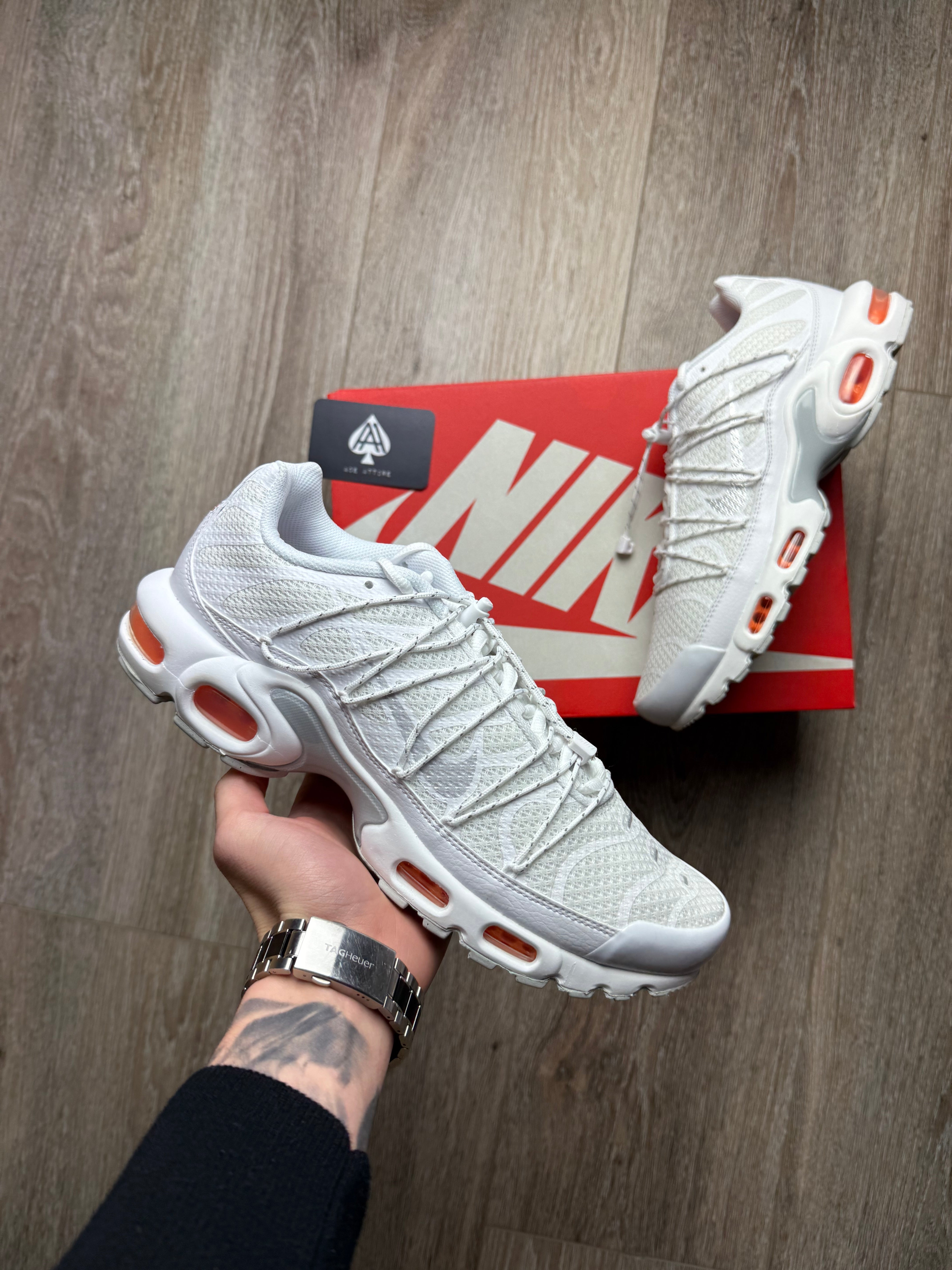 Air Max Plus Utility - Triple White