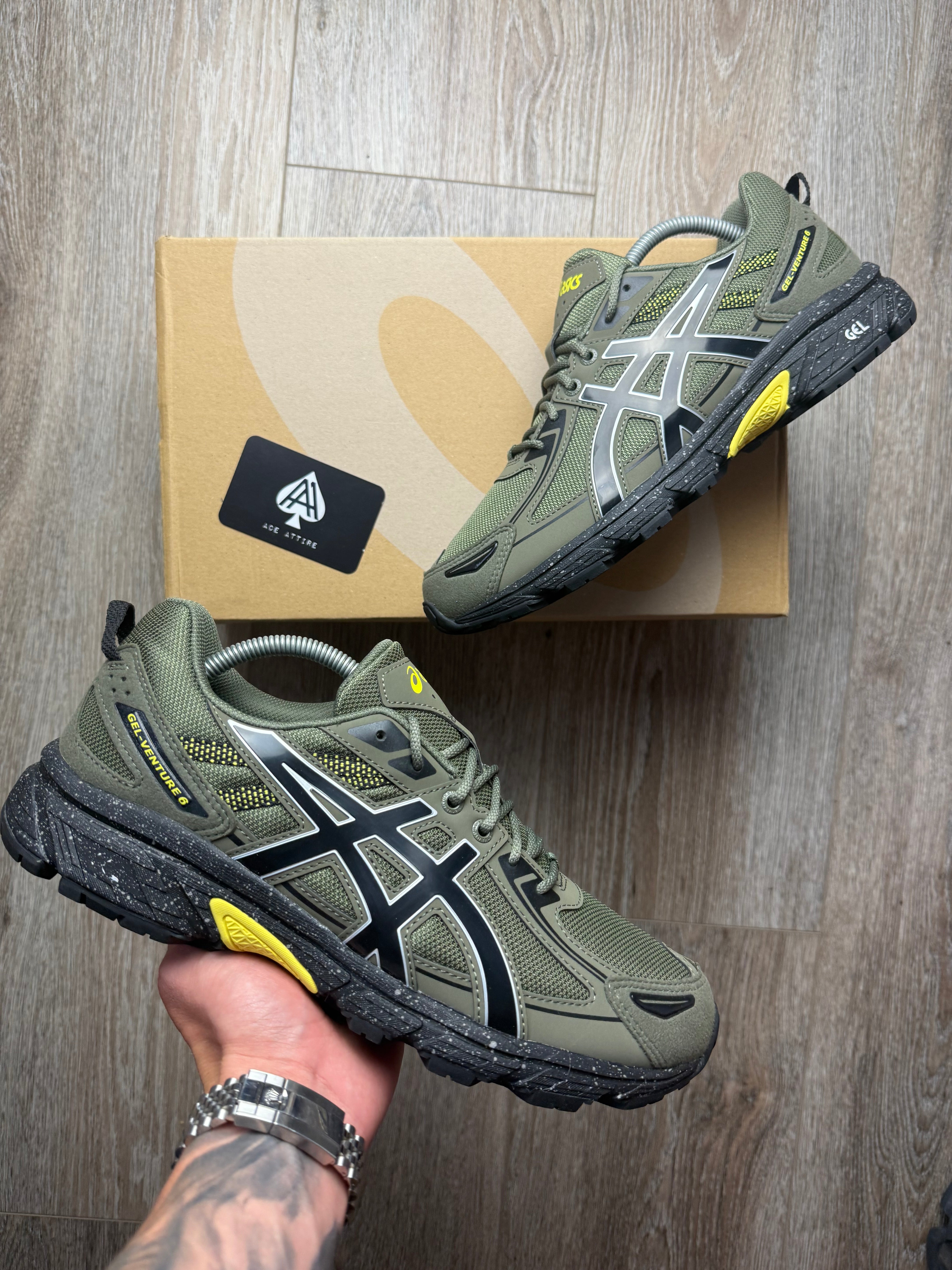 Asics Gel Venture 6 - Mantle Green Black
