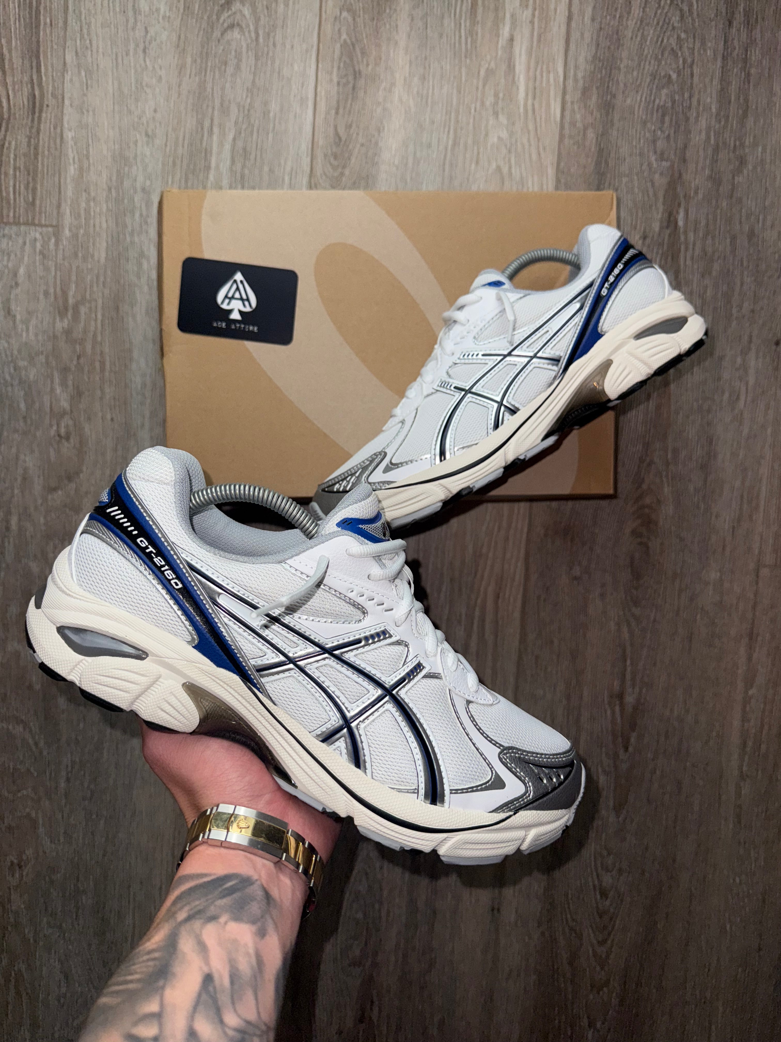 Asics GT-2160 - White Deep Marine