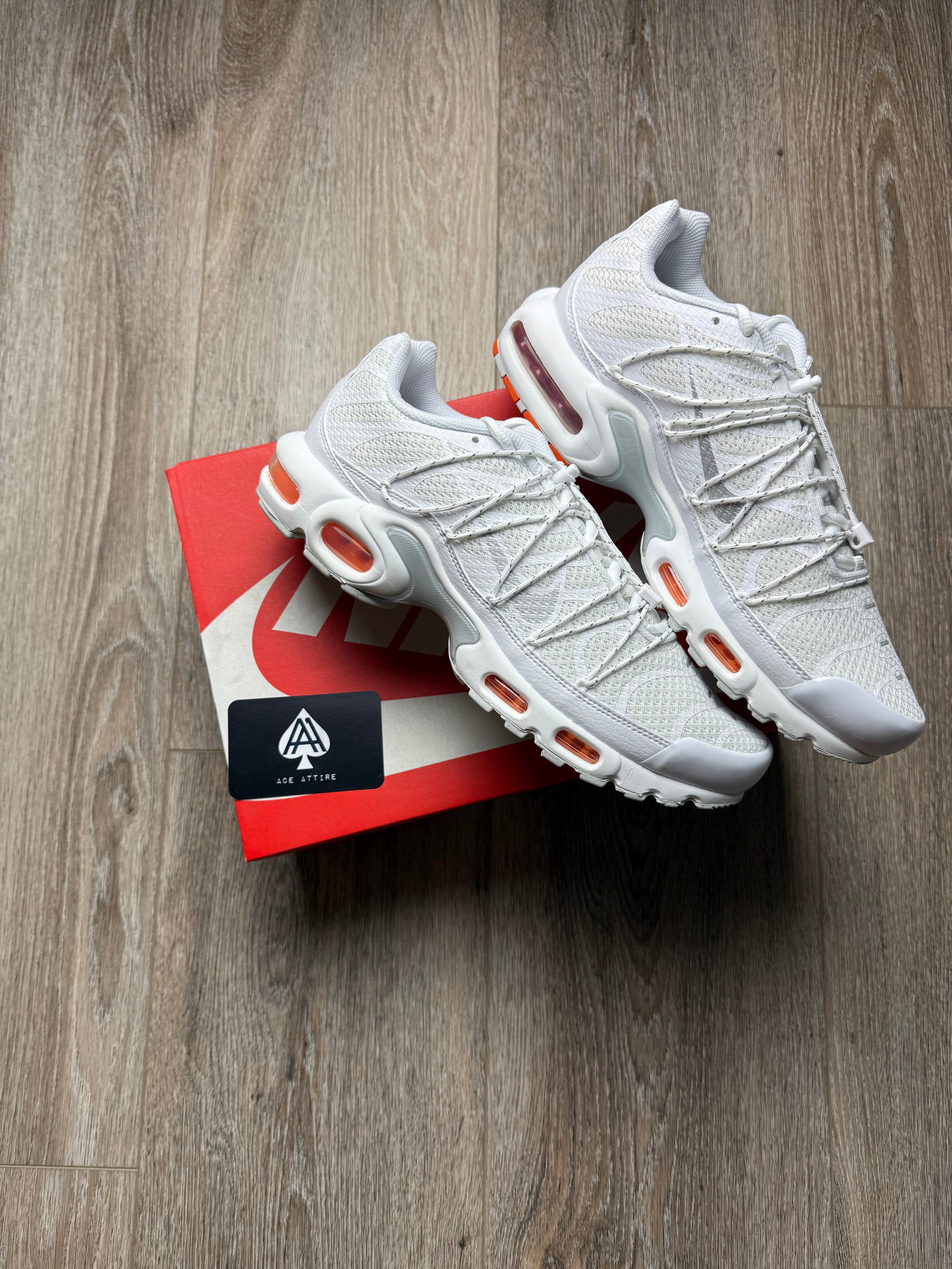 Air Max Plus Utility - Triple White