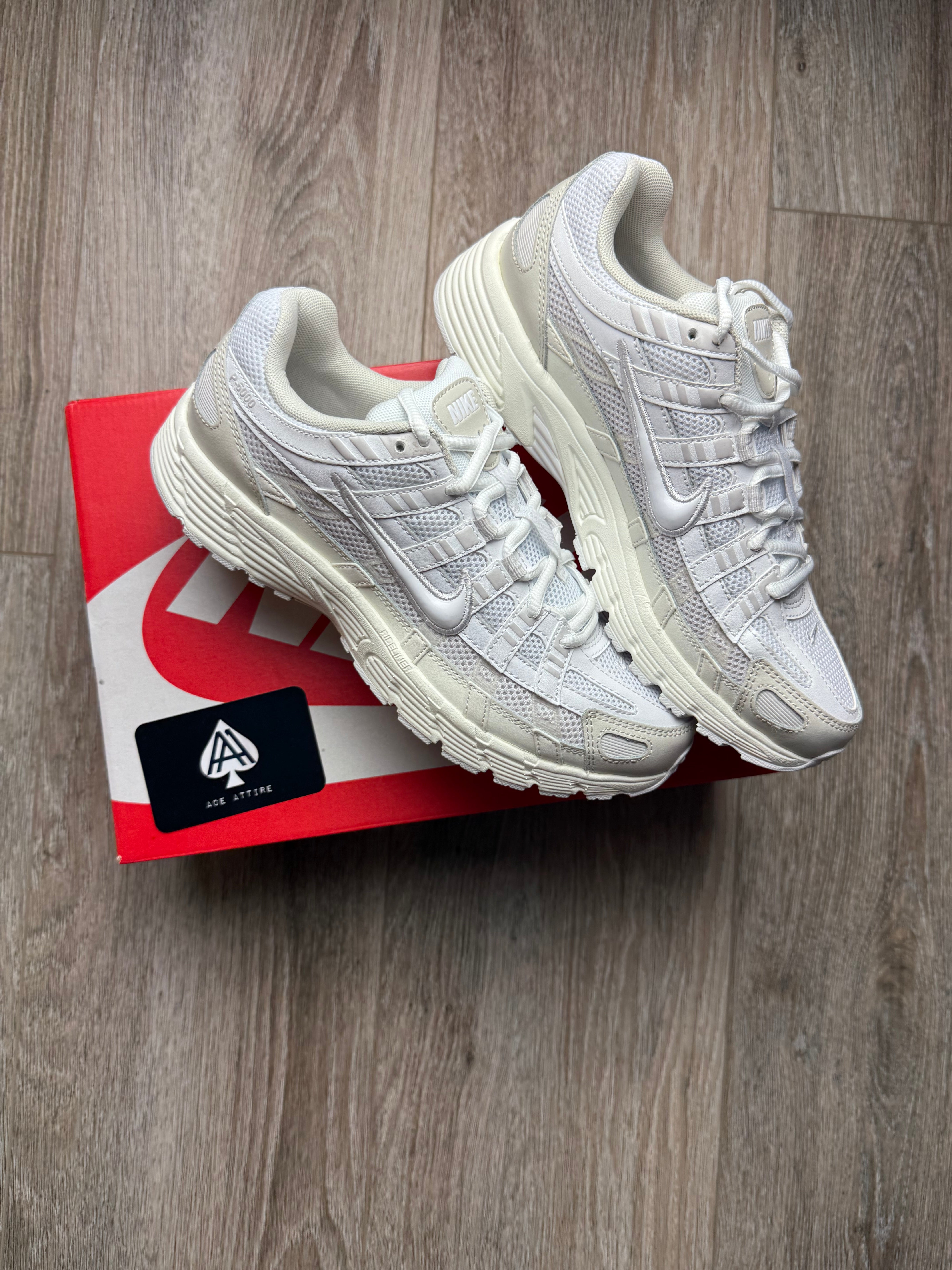 Nike P-6000 - Sail Vast Grey