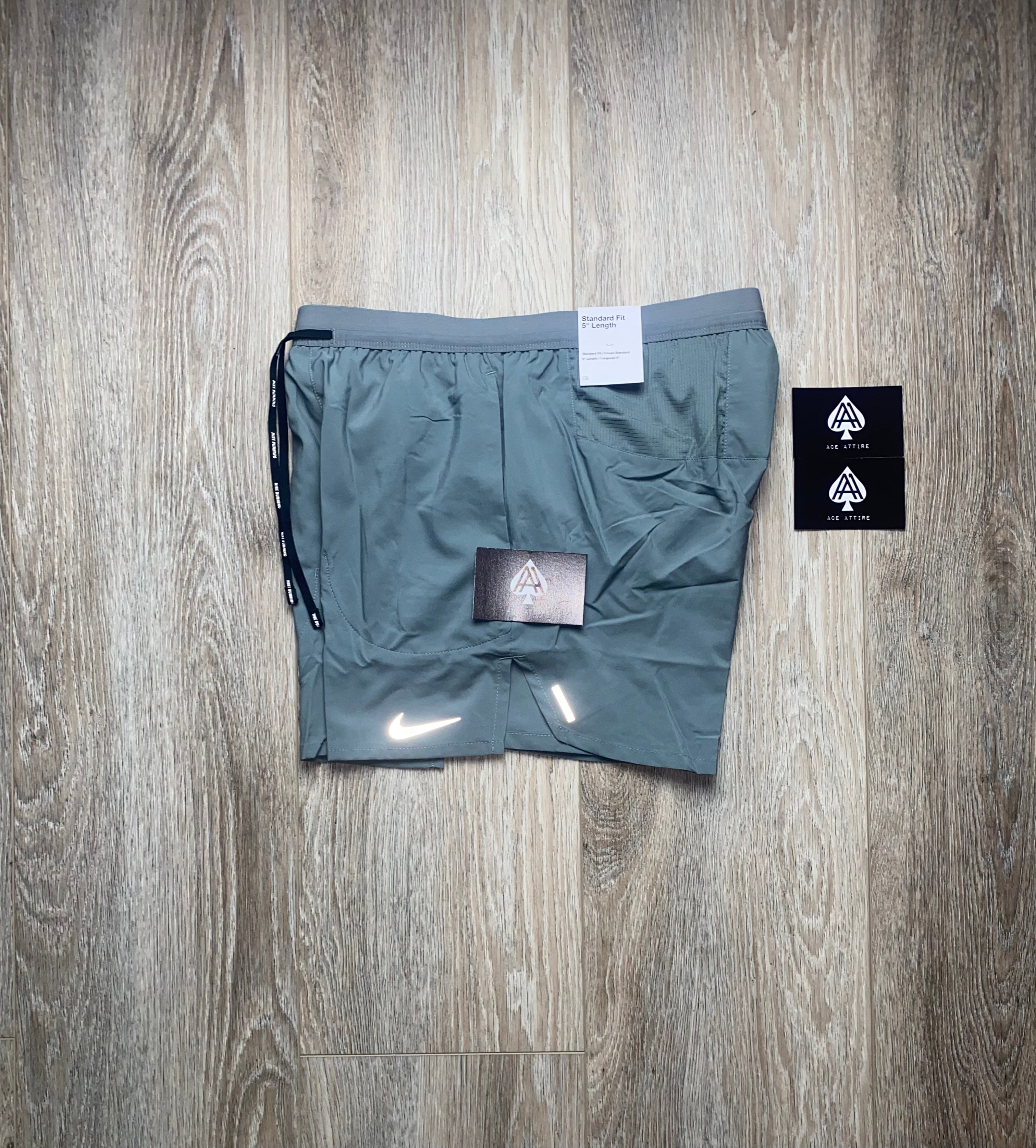 Nike Flex Stride Shorts- Smoke Grey (5”)