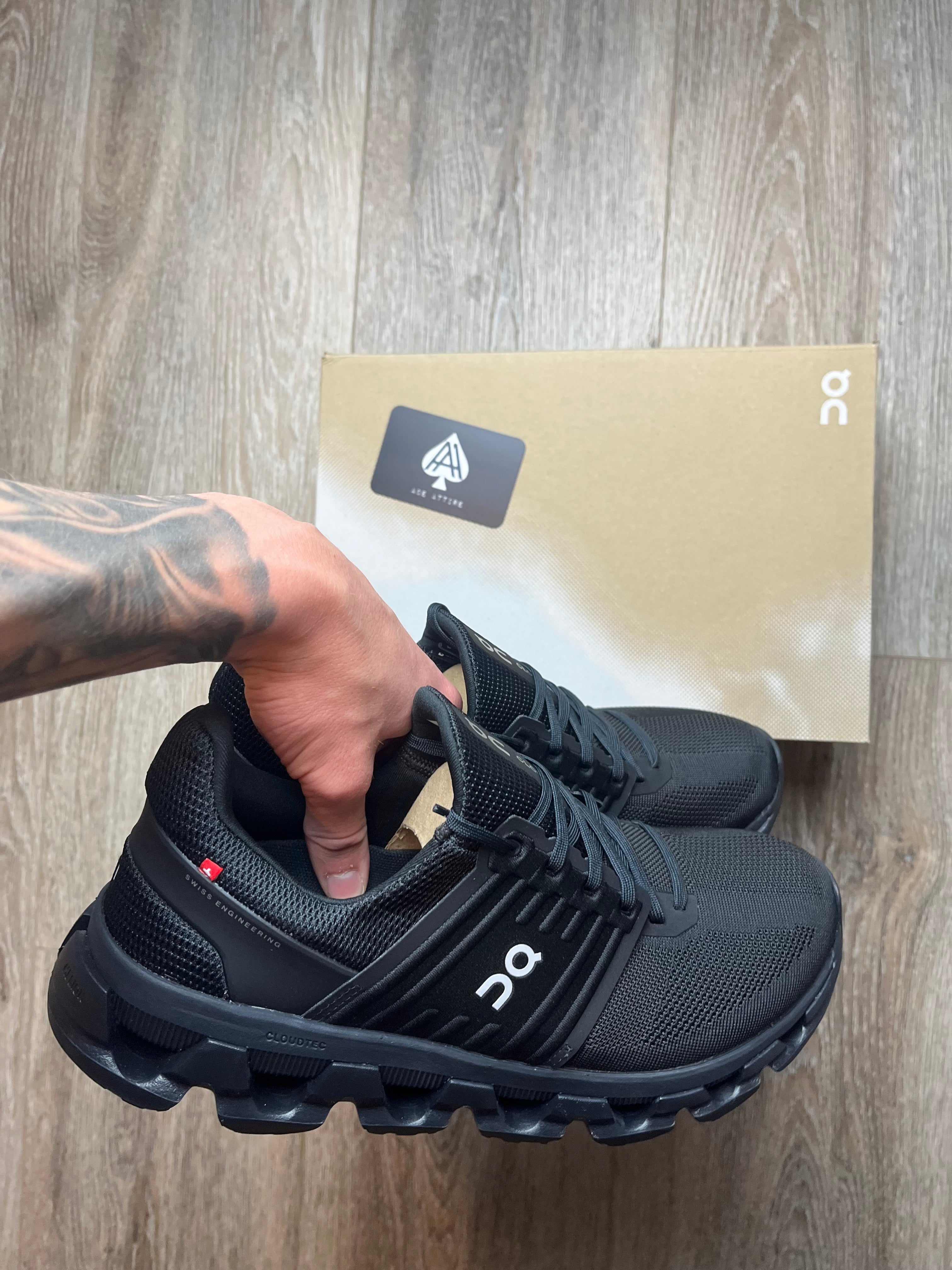 On Running Cloudswift 3 - Triple Black