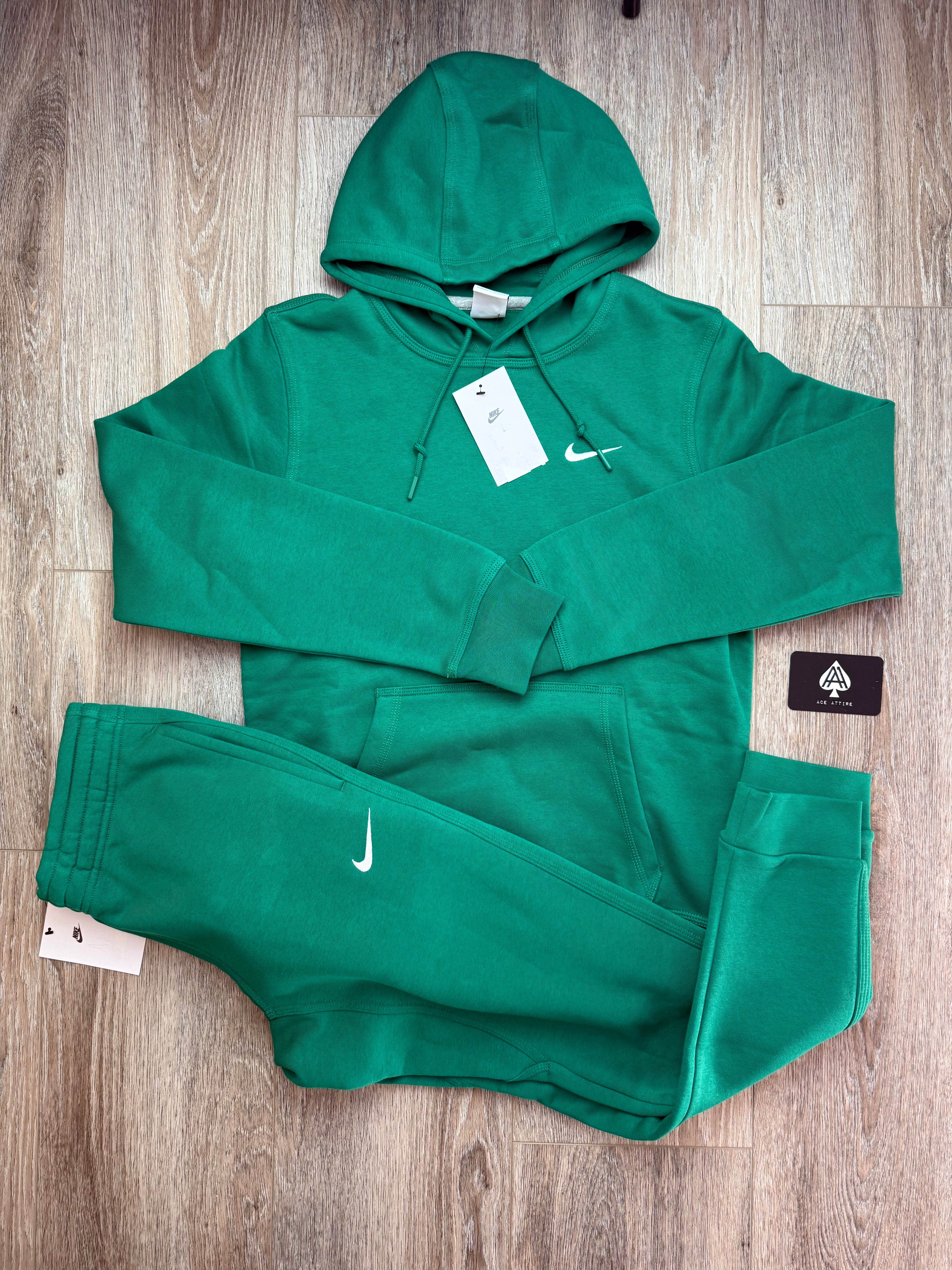 Nike Club Fleece Tracksuit - Malachite